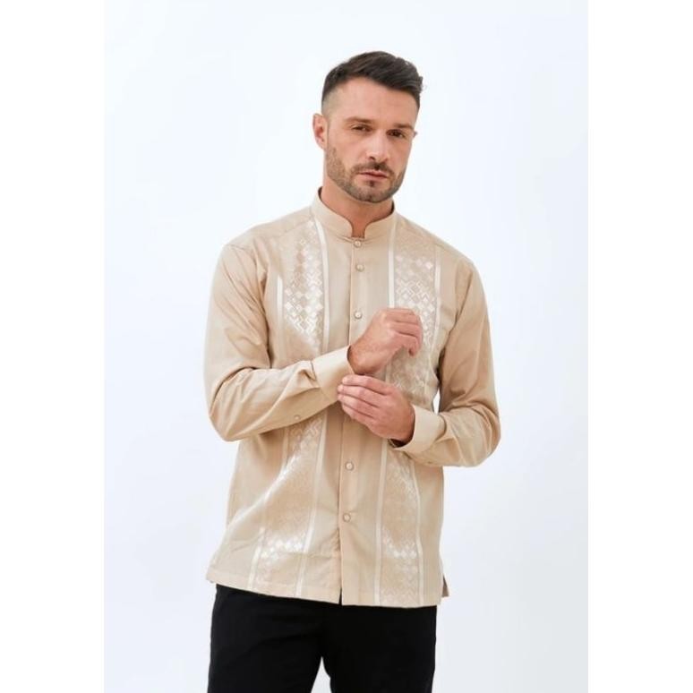 Original Baju Koko Alisan & Cardinal Bordir Lengan Panjang Termurah (100% Ori) Promo