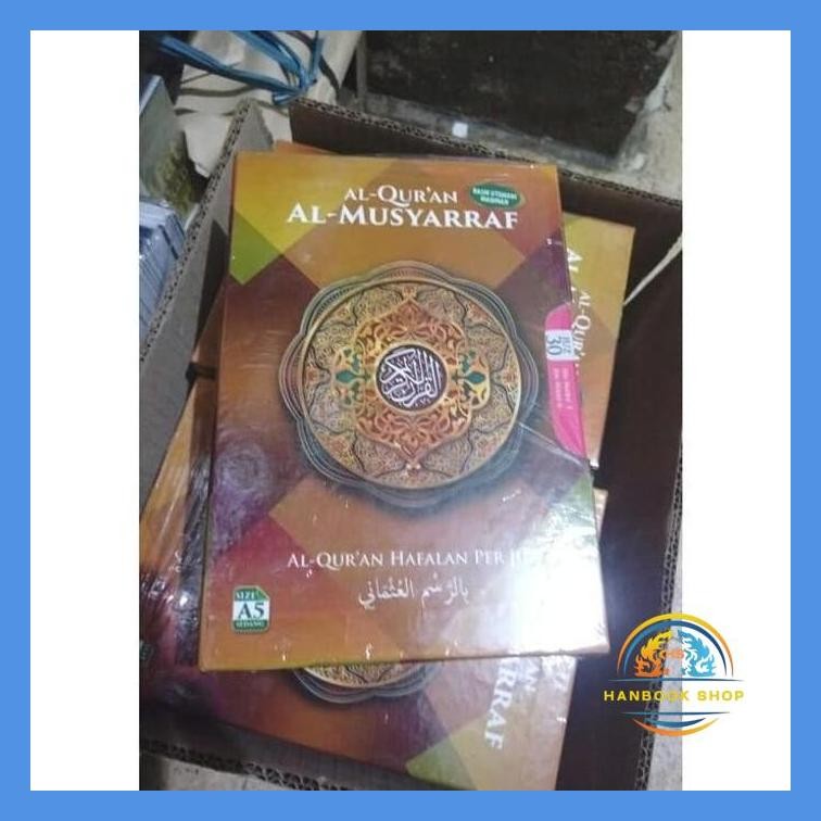 AL QURAN HAFALAN PER JUZ MUJAZA RASM UTSMANI MADINAH AL MUSYARRAF
