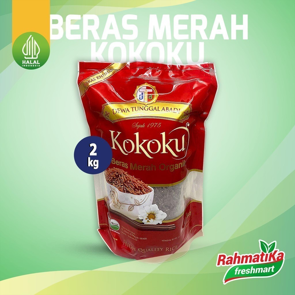 

Kokoku Beras Merah Organik 2 Kg