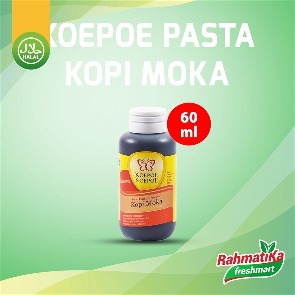 

Koepoe Koepoe Perisa dan Pewarna Pasta Kopi Moka / Coffee Mocca 60 ml