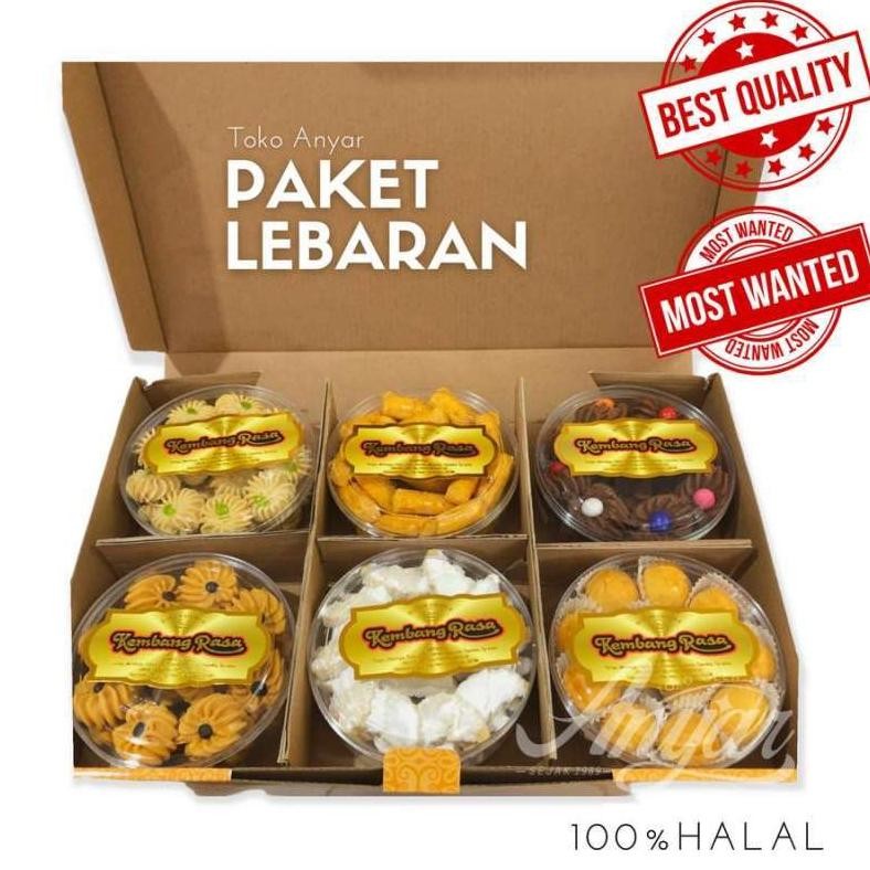 

HAMPERS Idul Fitri / Paket Kue Kering Lebaran / Parcel Ramadhan Besar