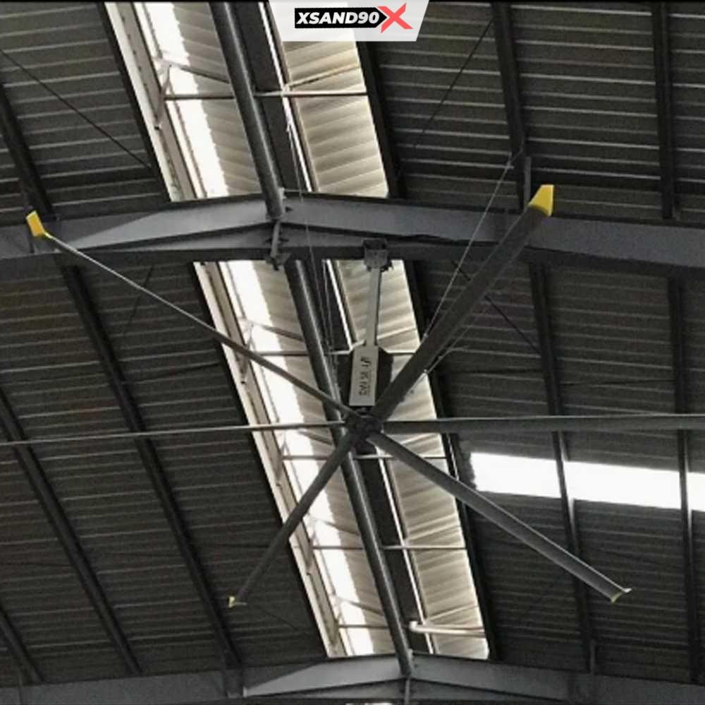 Terrui Kipas Angin Gantung Plafon Industrial Ceiling Fan HVLS 5.5M - TR226