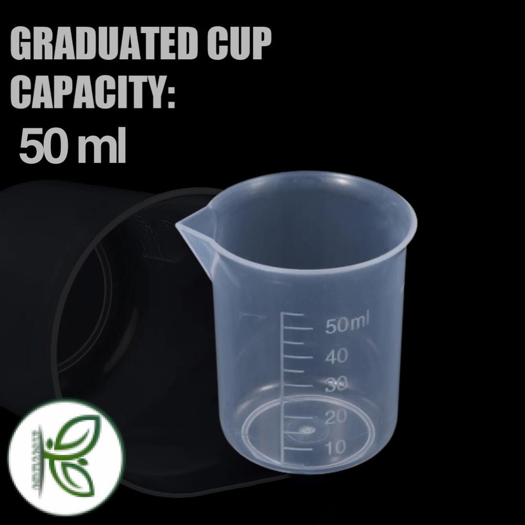 BURSON Gelas Ukur Plastik Dapur Laboratorium Measuring Cup - B4