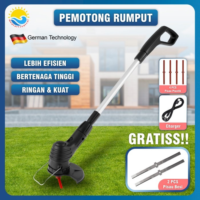 Mesin potong rumput mesin rumput baterai mesin pemotong rumput lipat