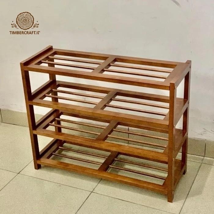 Rak Sepatu Kayu Wooden Shoe Rack