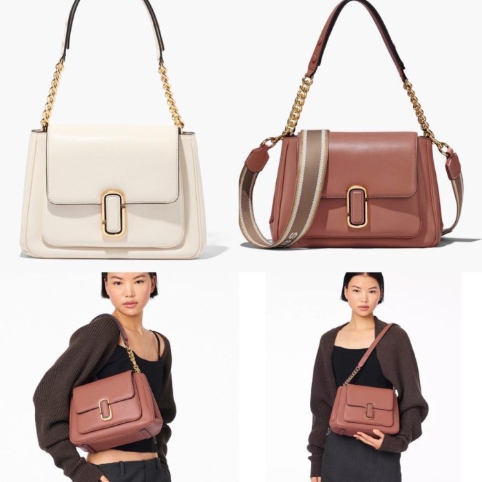 MARC JACOBS THE J CHAIN SATCHEL SHOULDER BAG ORIGINAL