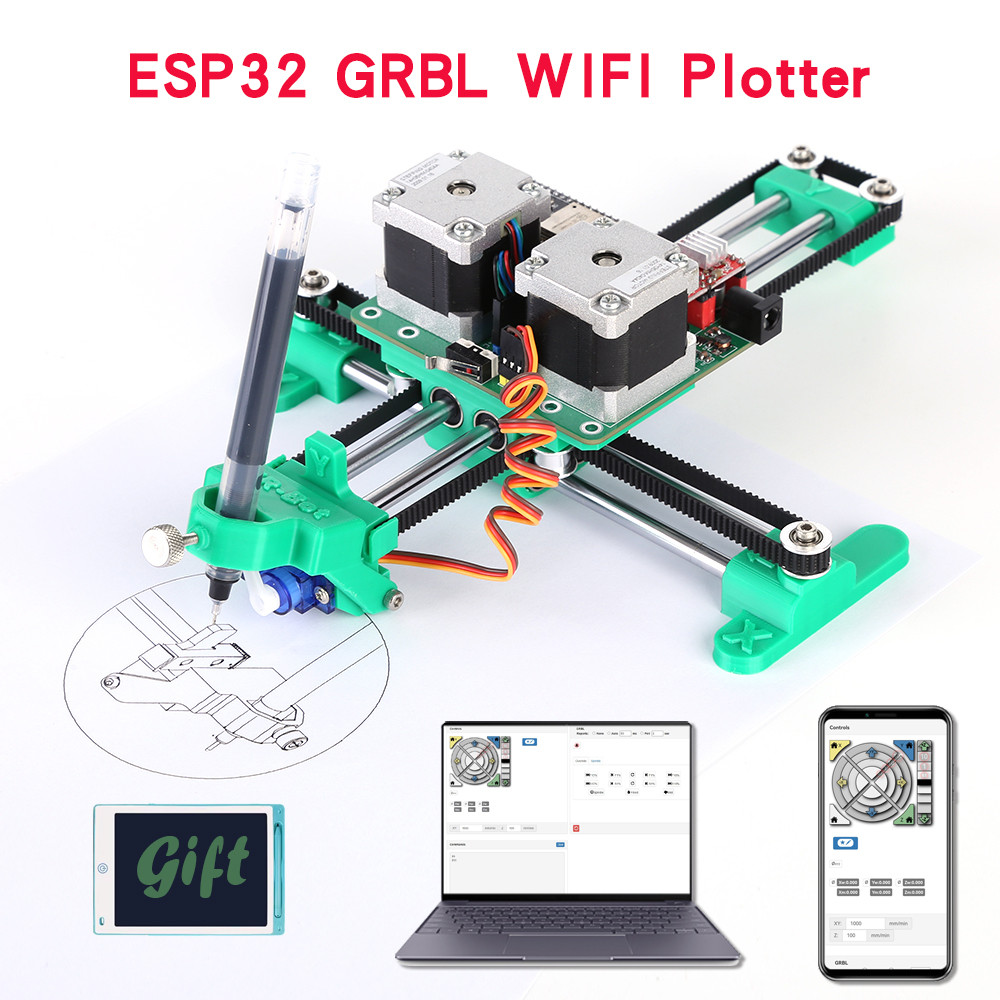 BEAST Grbl ESP32 WIFI DIY Assembled XY Plotter Pen Drawing Robot Drawing Machine Painting Handwritin
