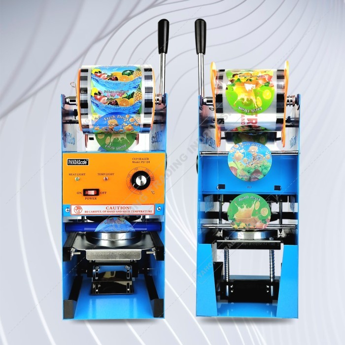 MESIN CUP SEALER ALAT PRES GELAS NUMAN PRESS CUP SEALER + KAYU