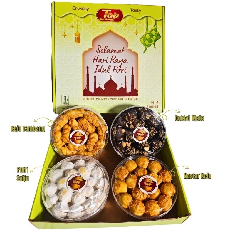 

CUCI GUDANG Top Cookies Paket Lebaran