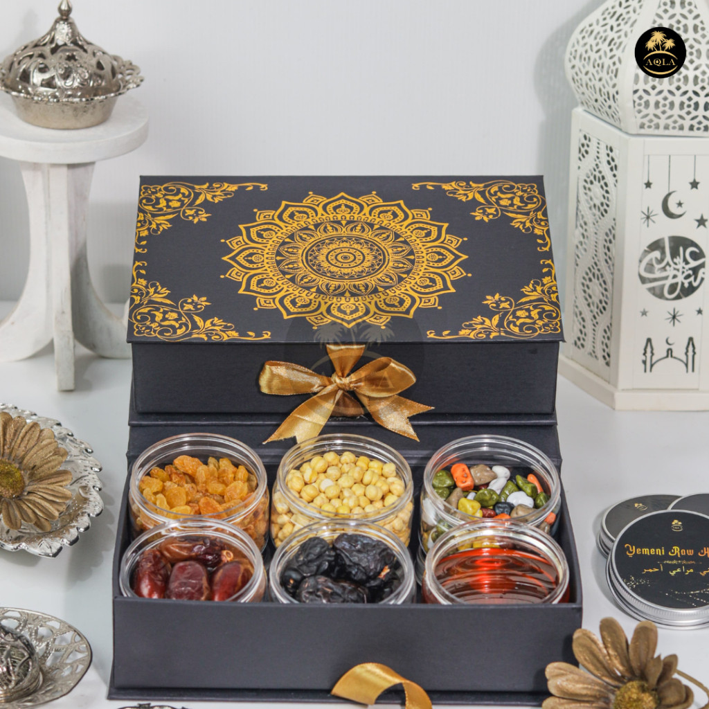 

CUCI GUDANG Hampers Ramadhan Eksklusif Sehat Madu Yaman Kurma Ajwa Cemilan Sehat / Parsel Ramadhan /