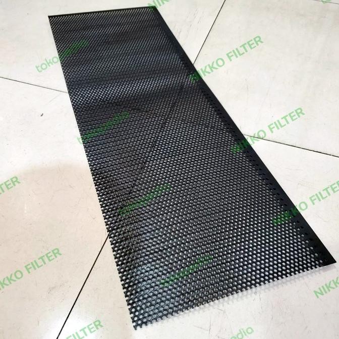 Plat Lubang Besi Potongan Perforated Diameter Lubang 4mm Tebal 2mm