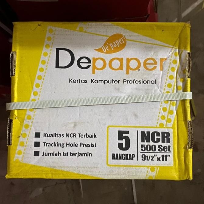 

Continuous Form Depaper 9.5 x 11 5 Ply / Kertas NCR / Continus Form