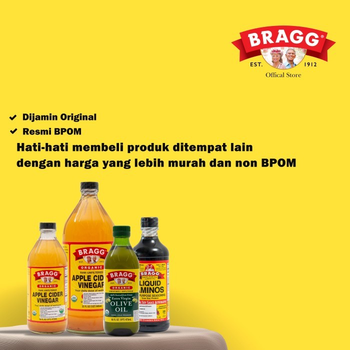 

Bragg Organic Raw Unfiltered Apple Cider Vinegar 473 Ml