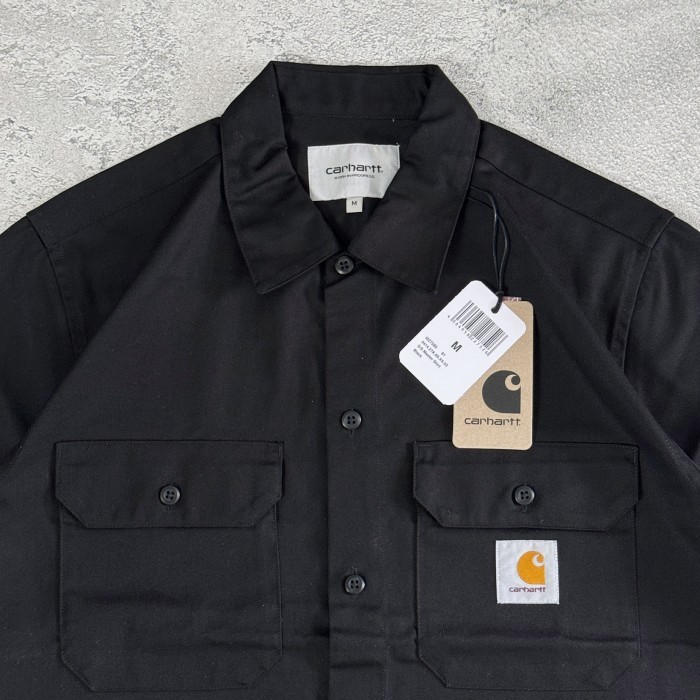 Terbaru Carhartt Wip Master Short Sleeve Shirt Black Best Seller