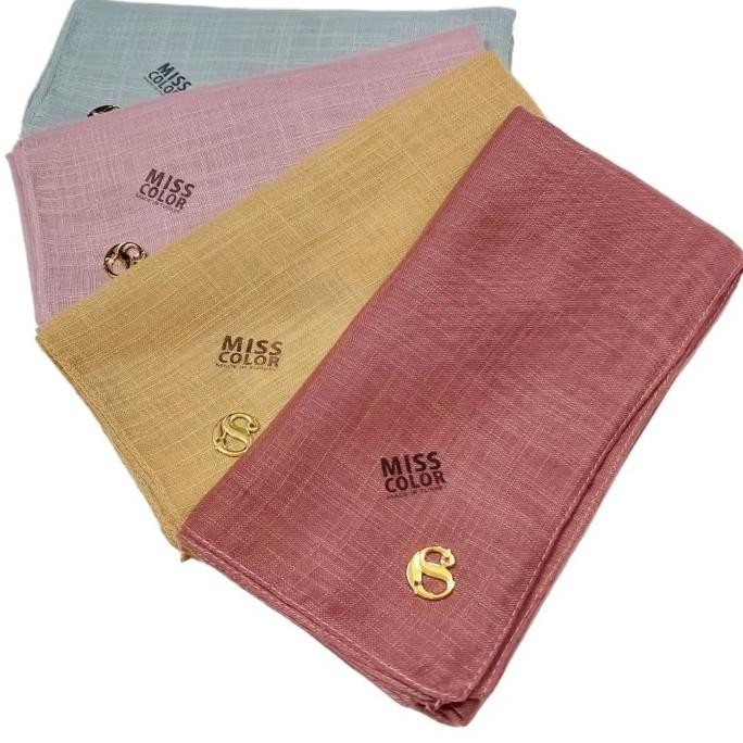 BASIC Scarf Miss Color Voile Flam Hijab Polos - Hijab Size 100*100 cm