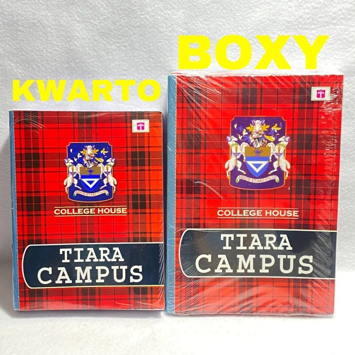 

BIG SALE BUKU TULIS TIARA CAMPUS ISI 38 LEMBAR KWARTO / 1 PACK ISI 10 BUKU KODE 63