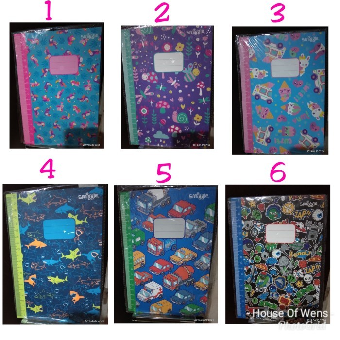 

BIG SALE SMIGGLE BOOK - BUKU SMIGGLE A5 KODE 895