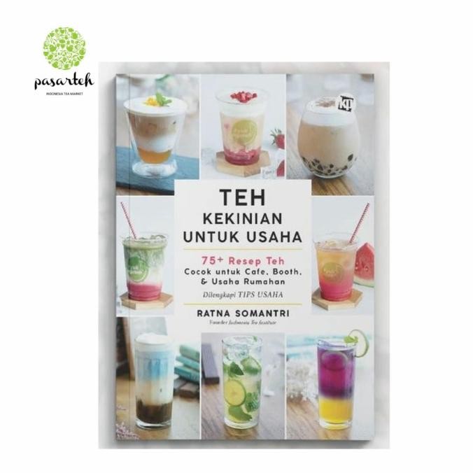 

Terlaris Buku Teh Kekinian Untuk Usaha By Ratna Somantri | Teh Kekinian Usaha | Recipe Book | Resep Minuman Ready Stok