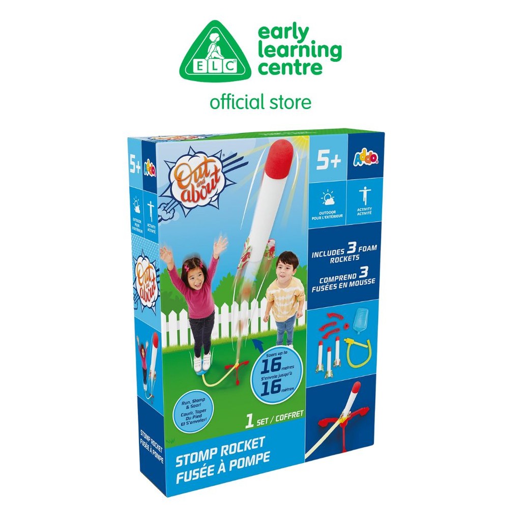 Addo Out & About Stomp Rocket - Mainan Aktivitas Luar Ruang Anak