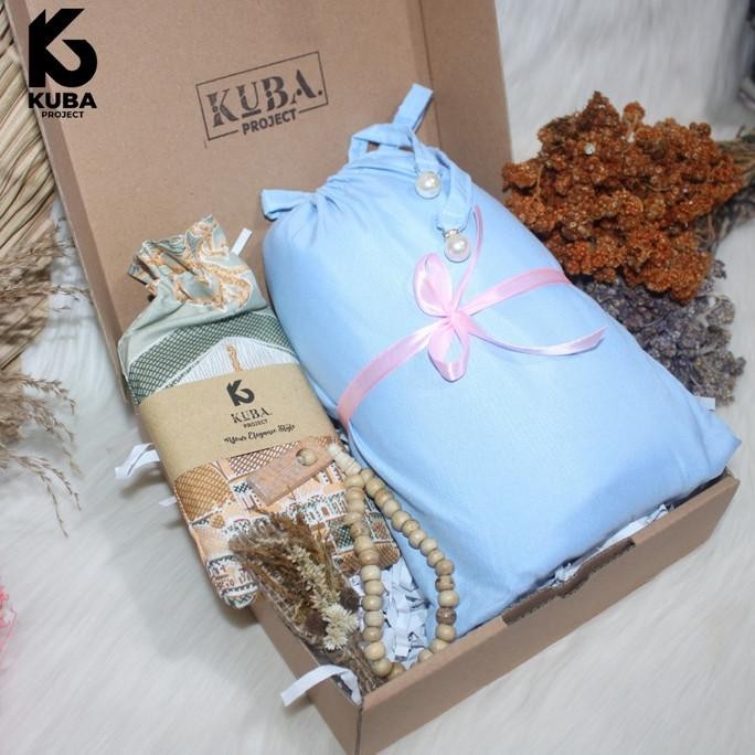 

Hot Promo!, Hampers Mukena Dan Sajadah Travelling Gift Box Lebaran Kado Wanita