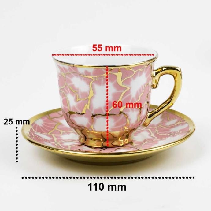 

Best Item!, Paket Kado Parcel Lebaran Ulang Tahun Cangkir Keramik Set 6In1 Europe