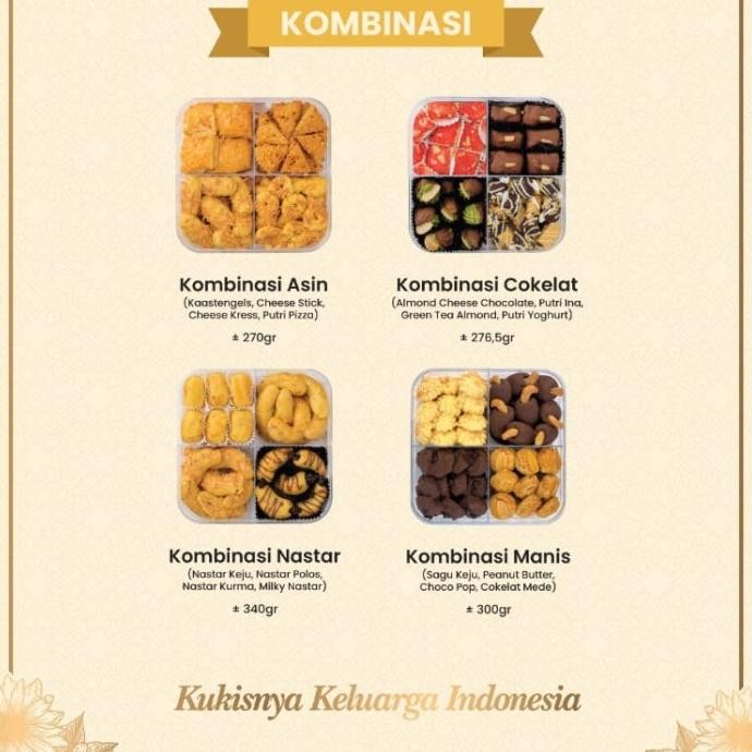 

Super Murah!, Parsel Ramadan Kue Kering Premium Ina Cookies Rasa Kombinasi