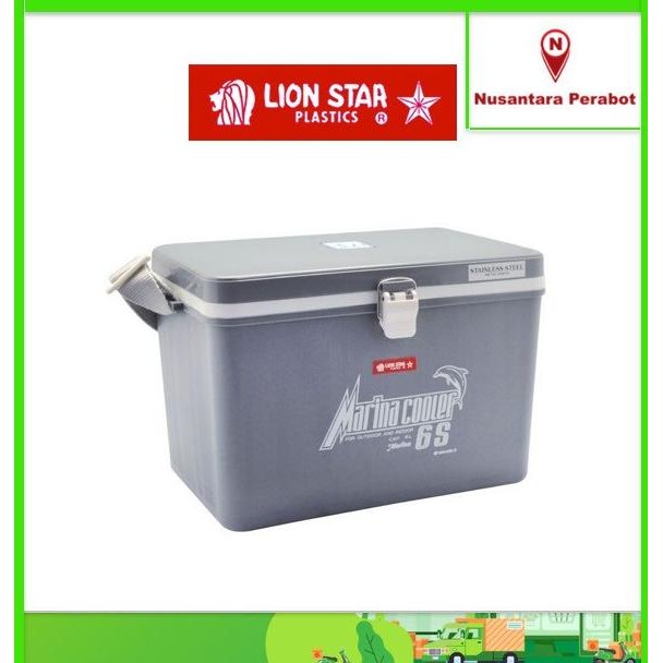 Promo LION STAR Marina Cooler Box 6s (Penyimpan Es) - KHUSUS EKSPEDISI COD