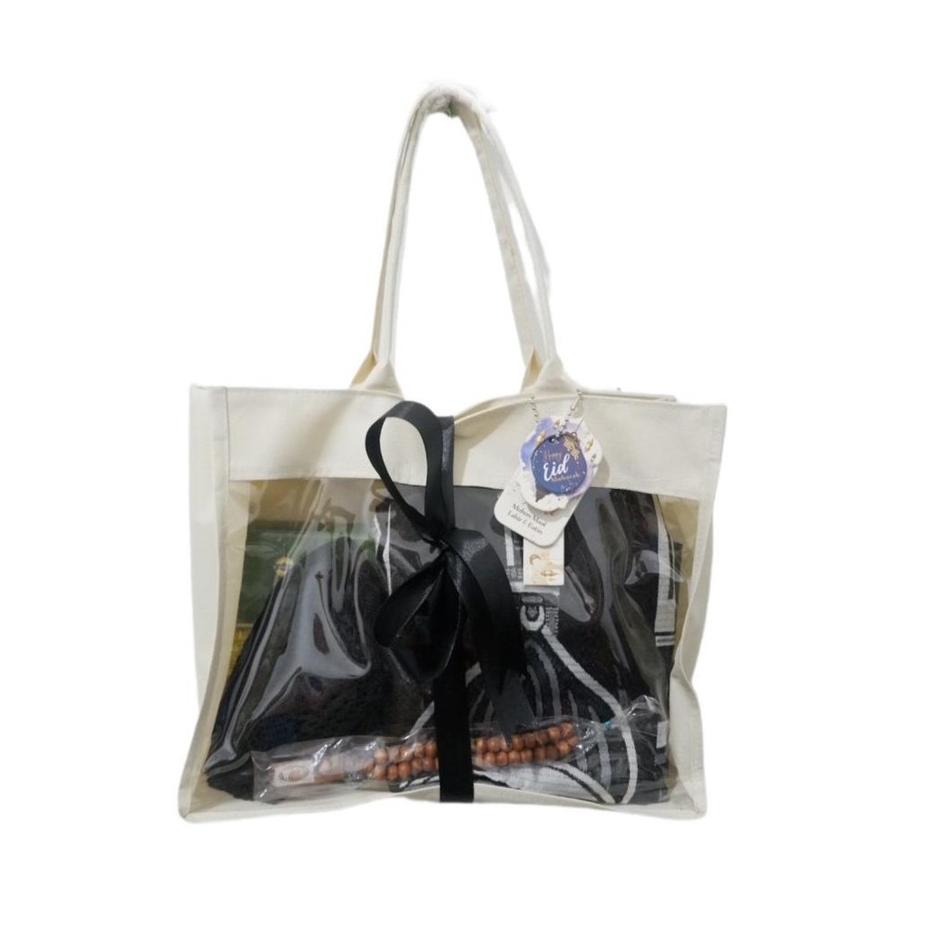 

Limited!, Hampers Sarung Sajadah Cowok Lebaran Canvas