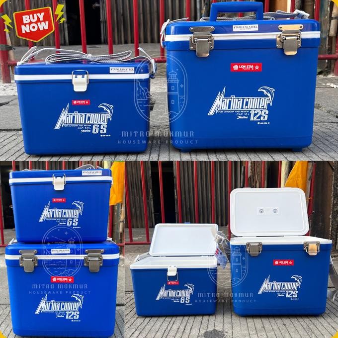 Promo Cooler Box Marina 6s - 12s - 18s / Tempat Penyimpanan Es Container Es COD