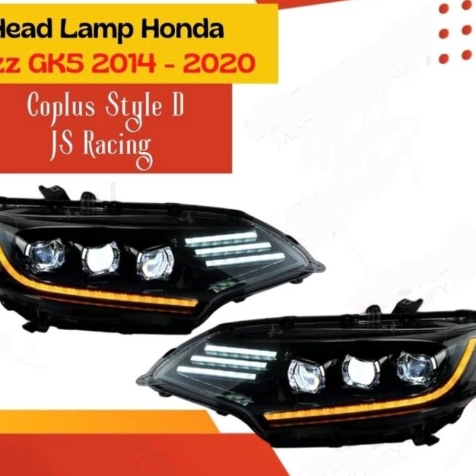 Promo Headlamp jazz GK5 triple multi projector COD