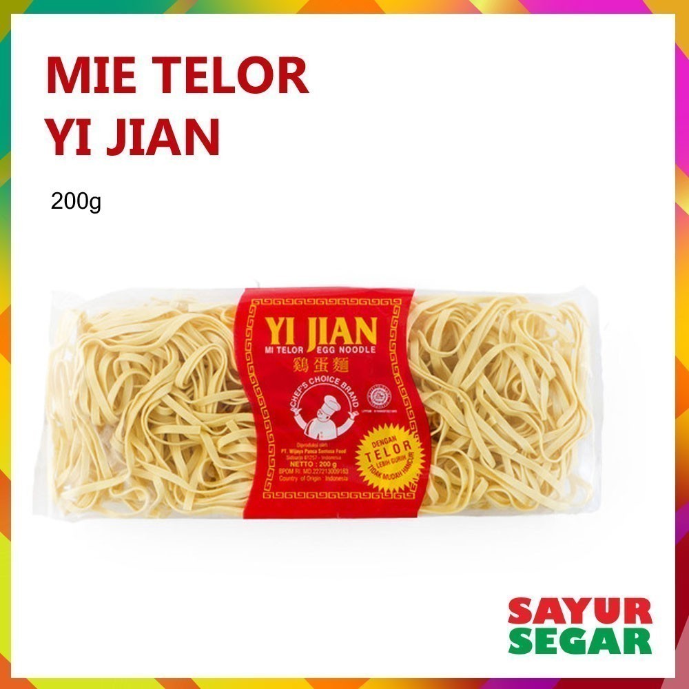 

Mie Telor Yi Jian [200G] Egg Noodle