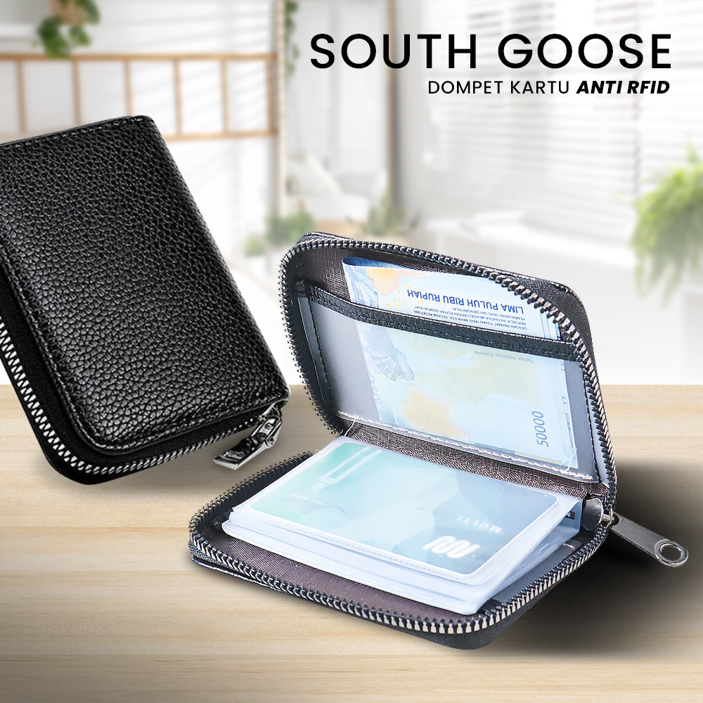 

South Goose Dompet Kartu Anti RFID Card Wallet - SG300