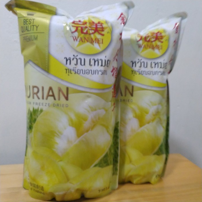 

TERJAMIN kripik durian monthong asli Thailand