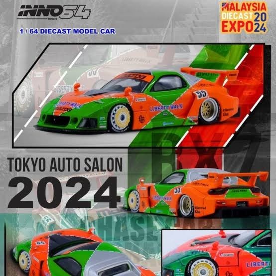 inno64 mazda fd3s rx7 lbwk mdx