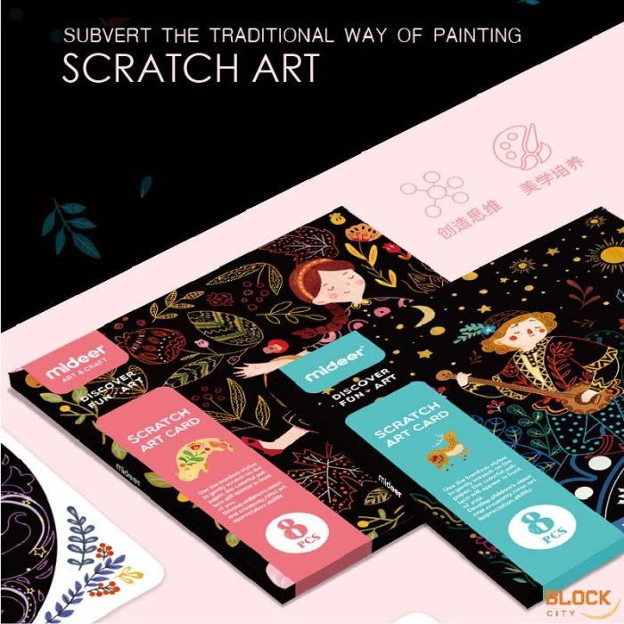 

BLOCK_CITY SCRATCH ART CARD/SENI MENGGAMBAR