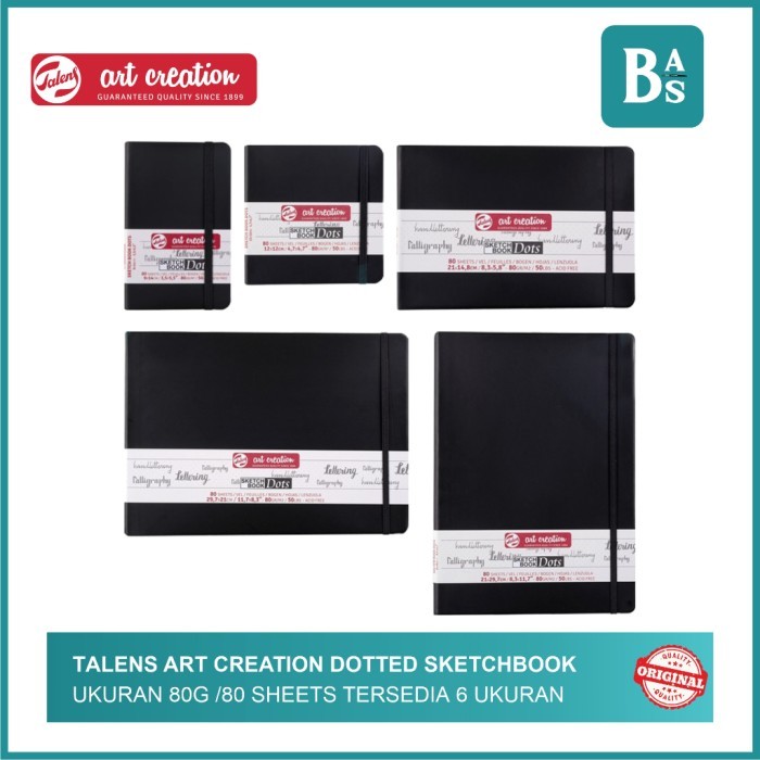 

Talens Art Creation Dotted Sketchbook 80g /80 Sheets