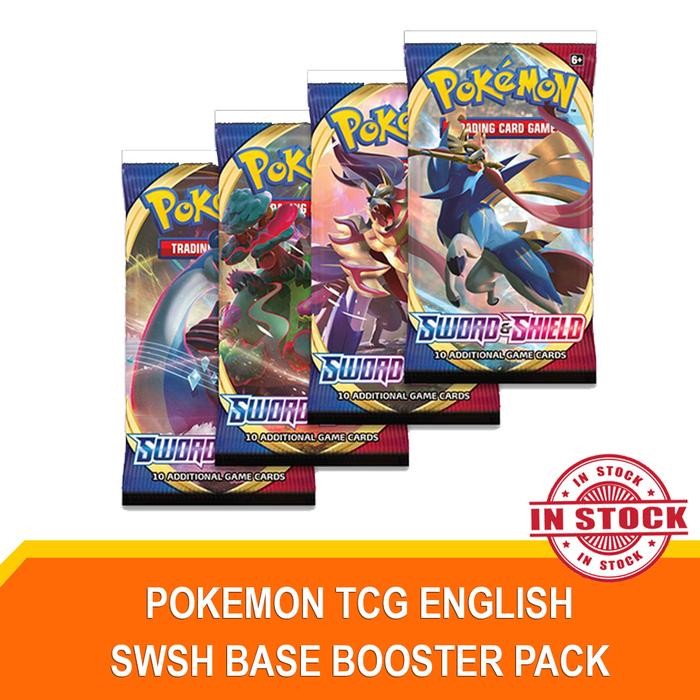 Sword and Shield Base Booster Pack SS1 - Pokemon TCG English
