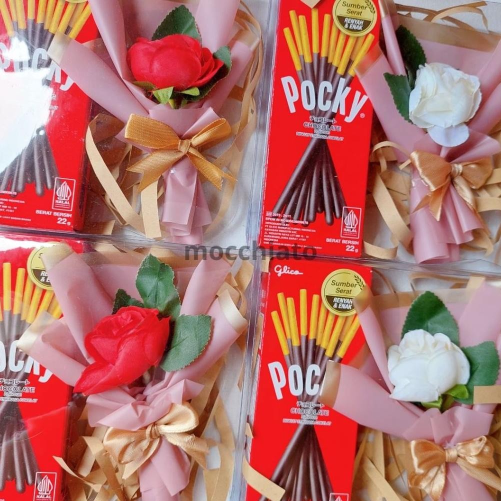 

COD Kado Valentine Pocky Buket Gift Box Hampers Bouquet Ulang Tahun Wisuda Souvenir by Mocchiato ic-98