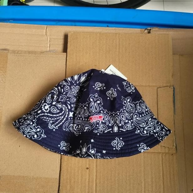 Vault Bedwin Ban Buet Hat Navy Bnwt