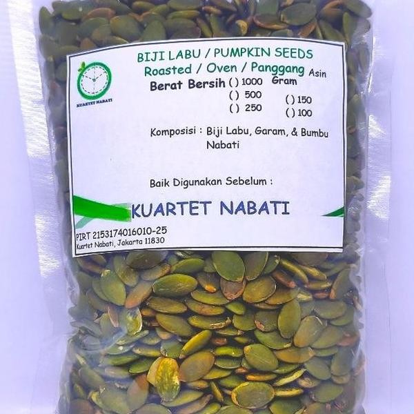 

Gr Uartet Nabati Roated Pumeed Ain Uaci Oven Matang Grade Aaa