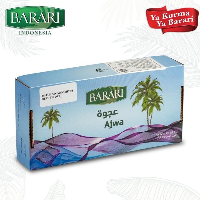 

Kurma Barari Ajwa 500Gr Saudi Arabia Original Dan Terpercaya