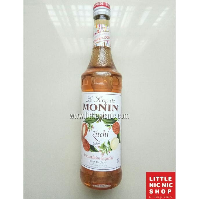 

Sirup Monin Lychee Litchi Syrup 70 Cl (700Ml) Original Dan Terpercaya