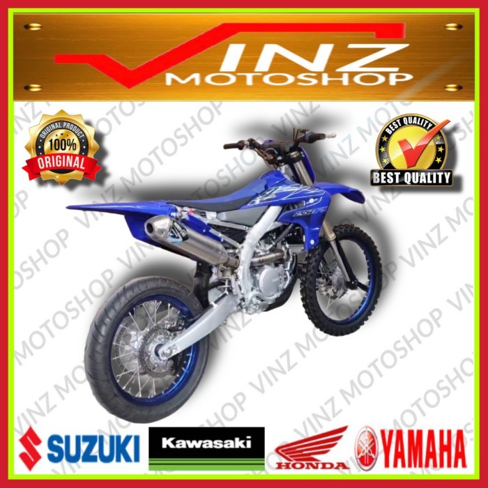 Knalpot Norifumi Whoops Titanium Slip On Motor Kx 250 F/Xc Yz 250 F/Xc