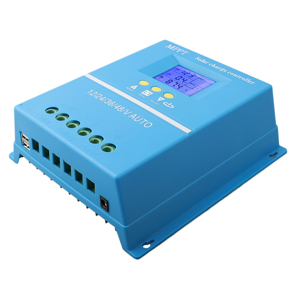 VANE 1pc 60A/80A/100A 12V-48V MPPT Solar Charge Controller PV Charger Controller Solar Energy Equipm