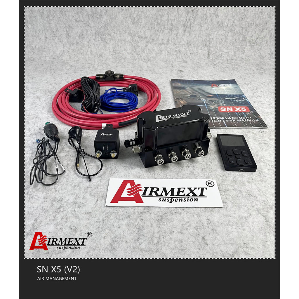 VANE AIRMEXT® / SN X5 (V2) /air management Top Grade Air suspension system Electronic Controll Syste