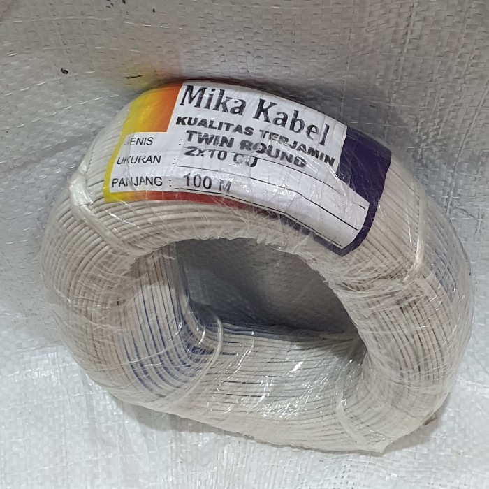HARGA DISC - Kabel DC serabut kecil 2x10mm kabel sambung 2 x 10 mm isi 2 serabut