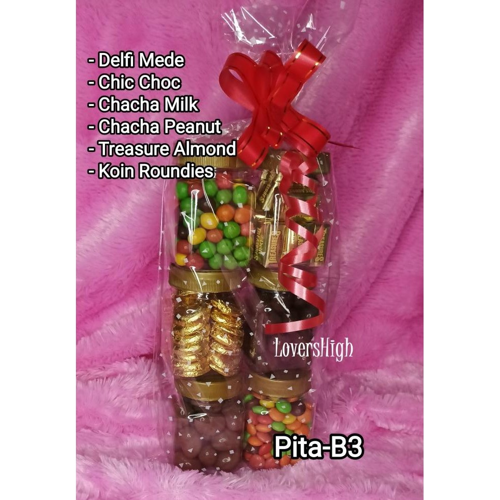 

Terbaru Laris!, Paket Parcel Lebaran Coklat Delfi Mix Koin Roundies Toples Mini 210Ml