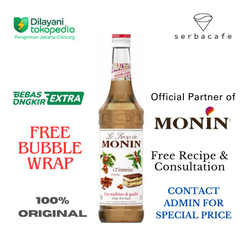 

Monin Syrup Tiramisu (700 ml)