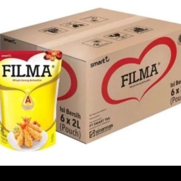 

Filma 2 liter minyak goreng(1 dus isi 6)