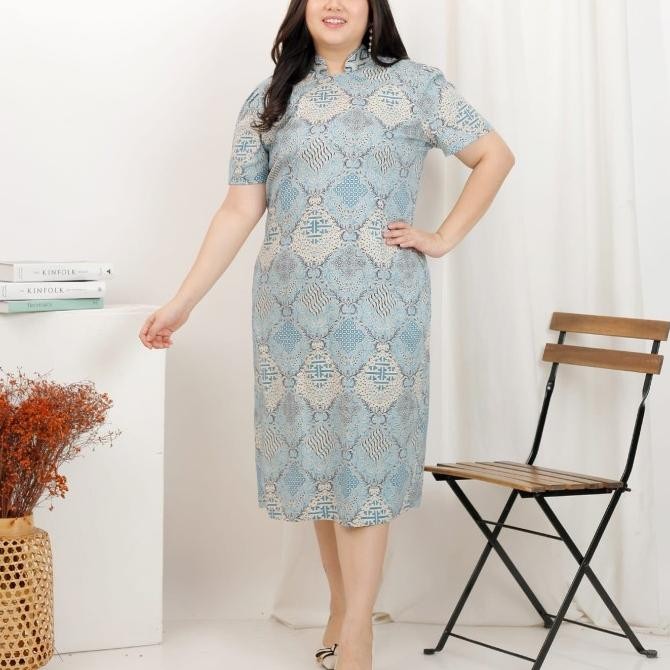 Super Sale, Dress Wanita Jumbo/Kemeja Jumbo/Dress Cheongsam Jumbo/Cheongsam Couple